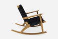 Masaya Rocking Chair  - Black Manila - Made to Order