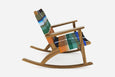 Masaya Rocking Chair  - Mot Mot Pattern - Made to Order