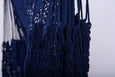 Navy Blue Cotton Hammock Swing Handmade High Quality
