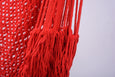 Red Cotton Hammock Swing Handmade High Quality