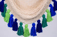 Cotton Natural Hammock Swing With Tassels Handmade High Quality