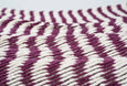 Close-up of mixed cotton weave