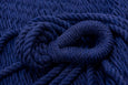 Luxury High End Hammock Handwoven Organic Cotton Spectrum Navy Blue