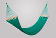 Luxury High End Hammock Handmade Organic Cotton Teal Green