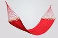 Cotton Red Hammock Wooden Bar Handmade High Quality