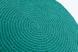 Teal Green Cotton Placemats - Round (Sold Individually)