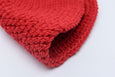 Classic Red Cotton Placemats - Round (Sold Individually)