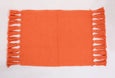 Coral Orange Handmade Cotton Placemats Set of 6 Formal Casual Decor