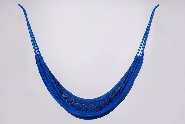 Cotton Cobalt Blue Hammock Handmade High Quality