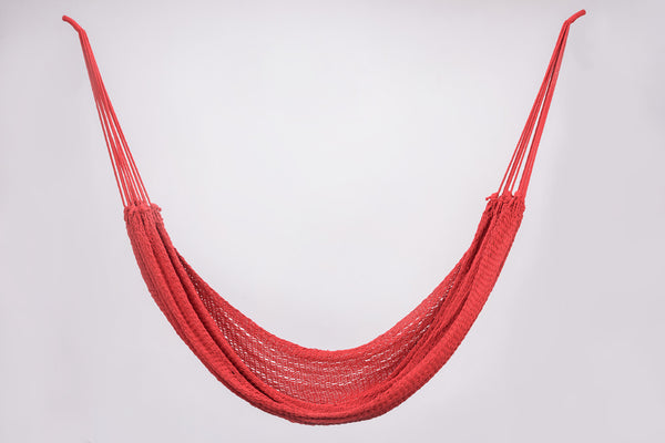 Cotton Red Hammock Handmade High Quality