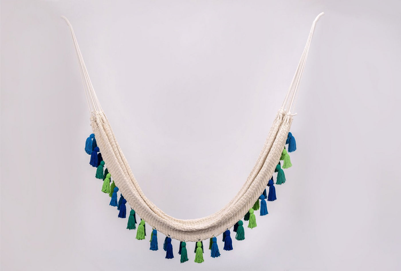 Cotton Natural Hammock With Tassels Handmade High Quality