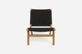 Masaya Lounge Chair -  Black Solid Manila - Made to Order