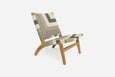 Masaya Lounge Chair -  Mist Pattern - Made to Order