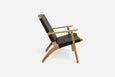 Abuelo Armchair - Black Solid Manila - Made to Order