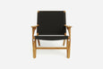 Abuelo Armchair - Black Solid Manila - Made to Order