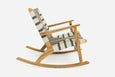 Masaya Rocking Chair  - Barks Pattern - Made to Order