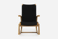 Amador Rocking Chair - Black Solid Manila - Made to Order