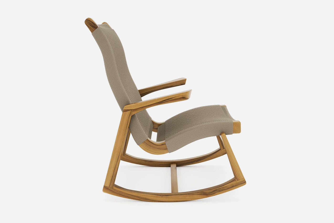 Amador Rocking Chair - Khaki Manila - Made to Order