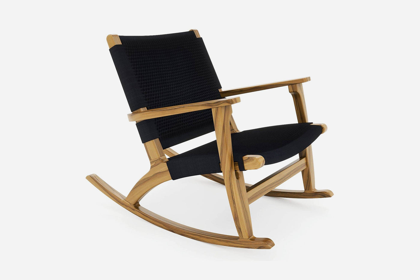 Masaya Rocking Chair  - Black Manila - Made to Order