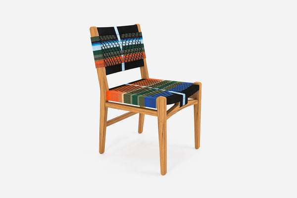 Chontales Dining Chair I Mot Mot Pattern - Made to Order