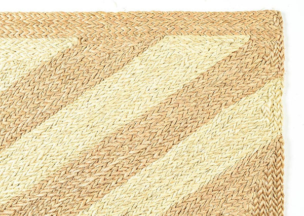 The Nicté Handwoven Rectangular Natural Sisal Rug Collection, Multiple Sizes - Made to Order