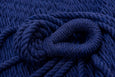 Luxury High End Hammock Handwoven Organic Cotton Spectrum  Navy Blue