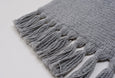 Gray Handmade Cotton Placemats Set of 6 Formal Casual Decor