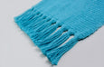 Sky Blue Handmade Cotton Placemats Set of 6 Formal Casual Decor