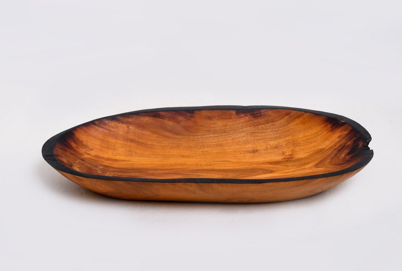 Natural Wooden Oval Tray Serveware