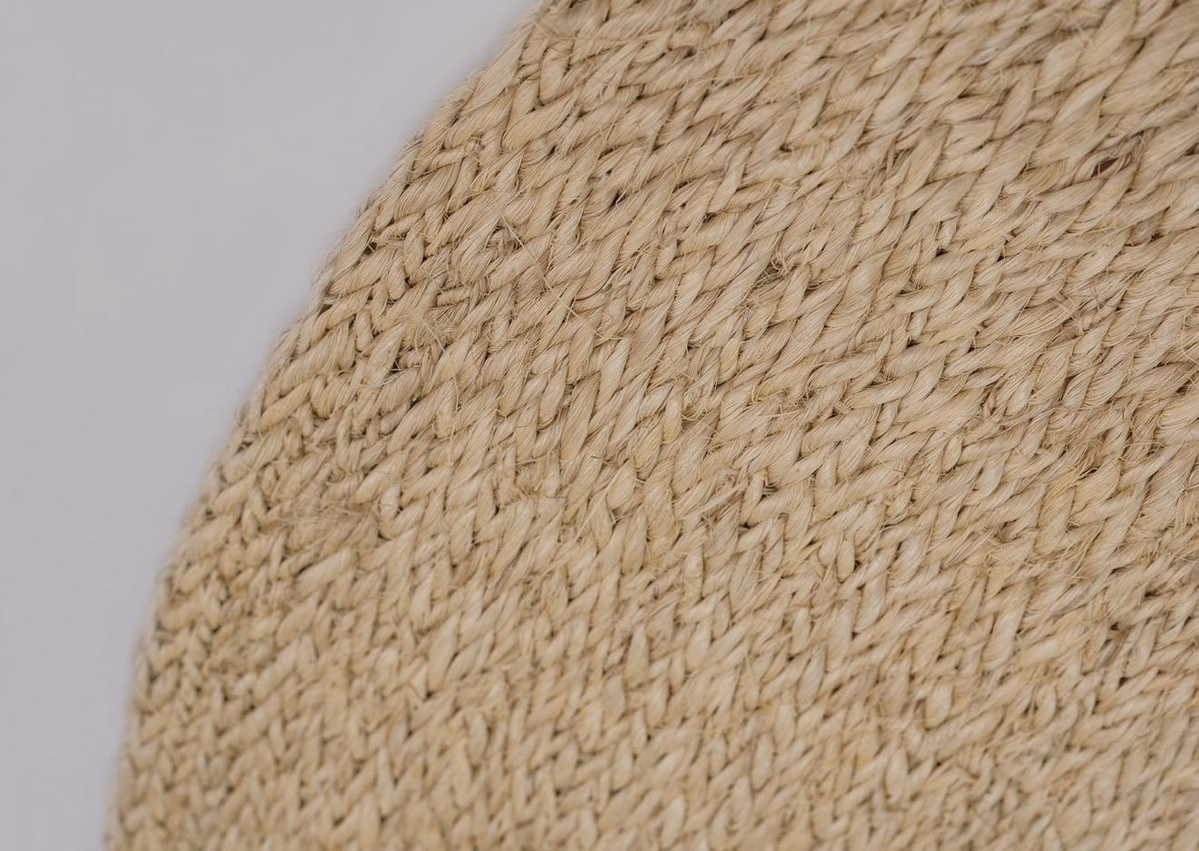 The Monimbó Handwoven Round Natural Sisal Rug Collection, Multiple Sizes - Made to Order