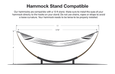 Triple Weave Colonial Cotton Hammock (Wooden Bar) - Double and King Size - Ideal for Stands