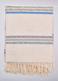French Striped Cotton Throws and Blankets